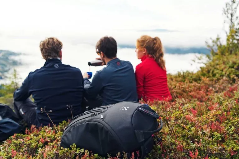 Backpack reflector lifestyle