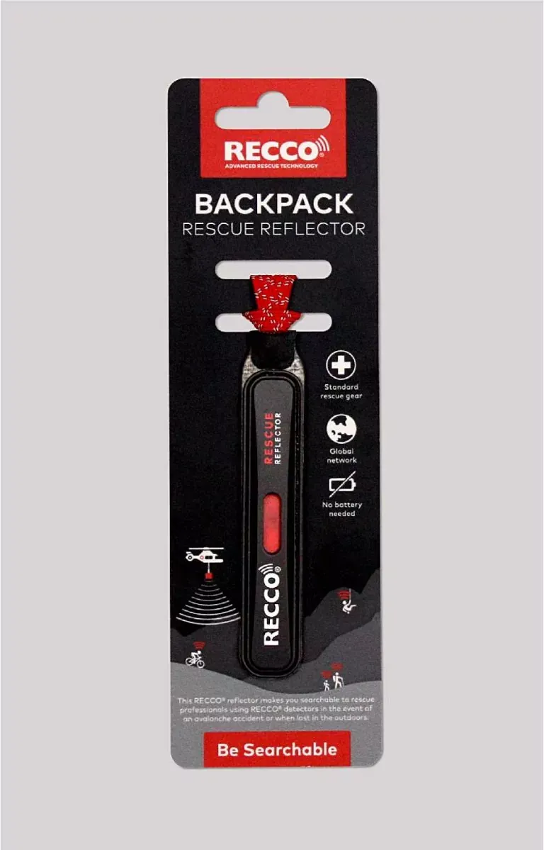 Backpack reflector in use